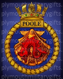 HMS Poole Magnet